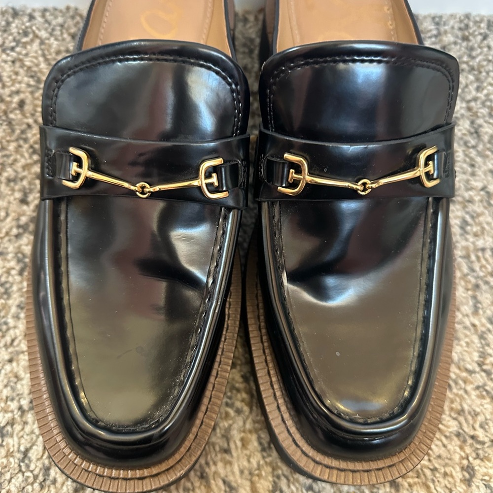 Circus by Sam Edelman Women's Elena Lug-Sole Mules slip on platform  sz 8.5